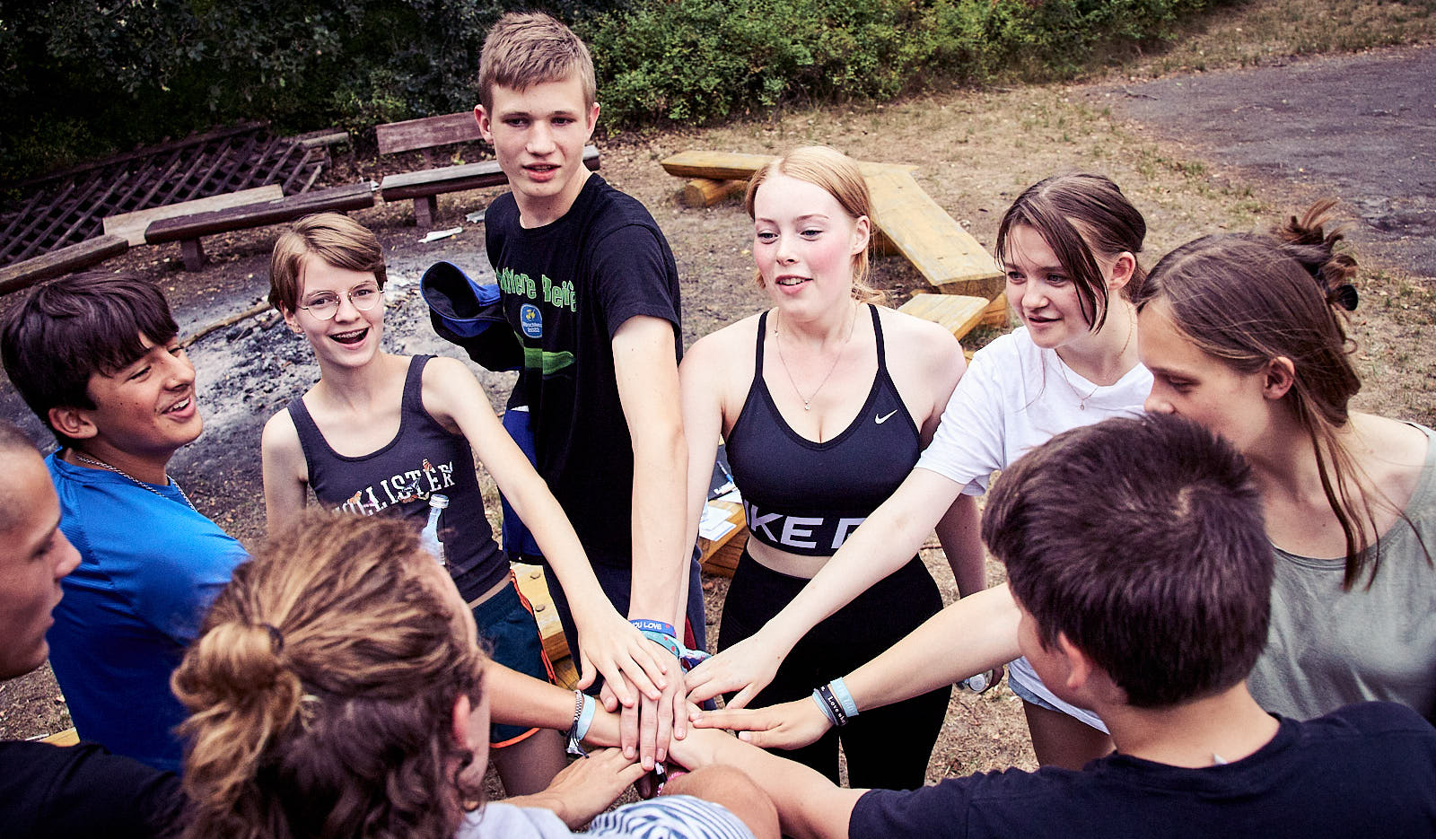 Gruppe Feriencamp für Jugendliche in Niedersachsen